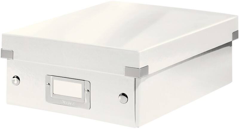 Boîtes de rangement Leitz Click&Store Carton, PP Blanc 28,2 x 22 x 10 cm
