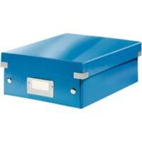 Boîte de rangement Leitz Click & Store Carton, PP Bleu 28,2 x 22 x 10 cm