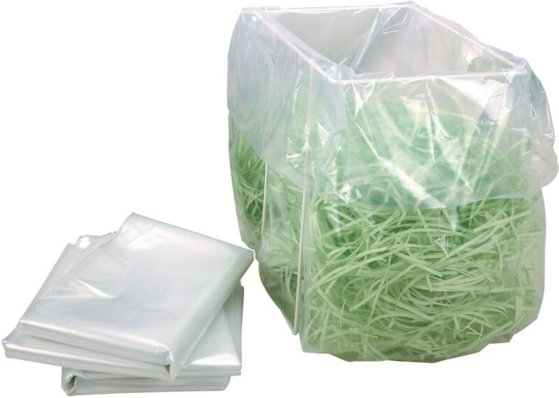 HSM Auffangbeutel Aktenvernichter Plastiksäcke 100 Stück - B26, B32, 125.2 100 Stück