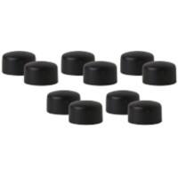 Aimants pour tableau blanc Viking Noir 0,8 kg Capacité de charge 10 mm 10 Unités