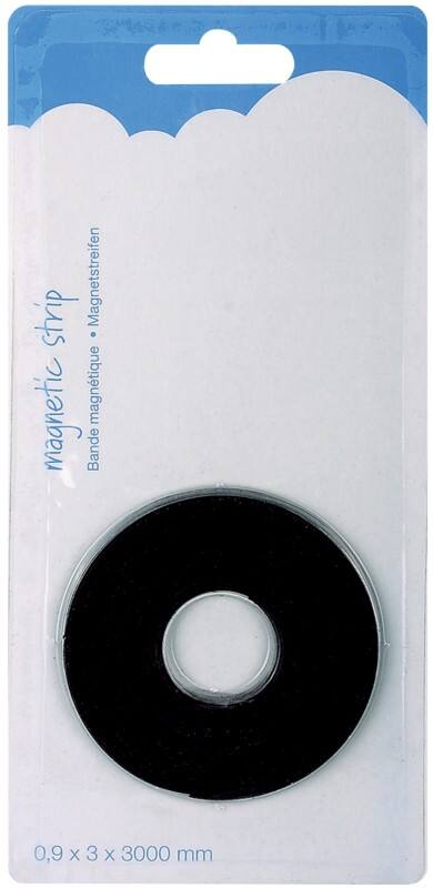 Bande magnétique pour tableau blanc Viking Grid Noir 0,3 x 300 cm