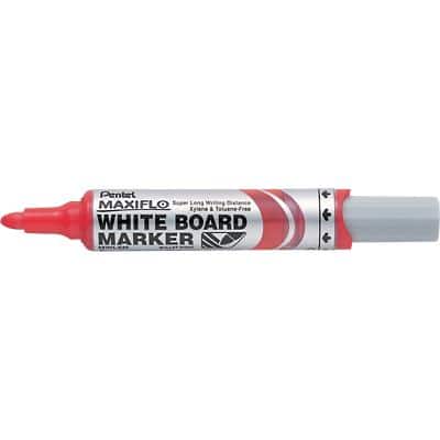 Pentel Maxiflo Whiteboard-Marker Mittel Rundspitze Rot