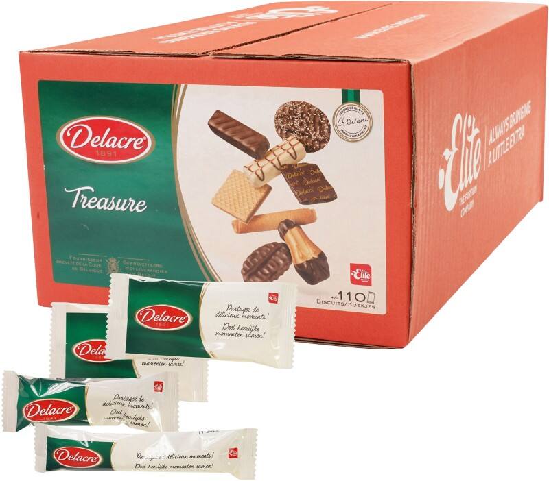 Delacre Gebäckmischung Trésor 110 Stück à 8.38 g