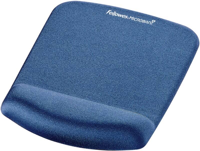 Fellowes PlushTouch Mauspad Blau