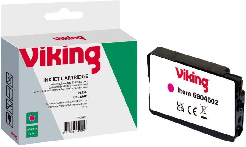 Viking 933XL Kompatibel HP Tintenpatrone CN055A Magenta