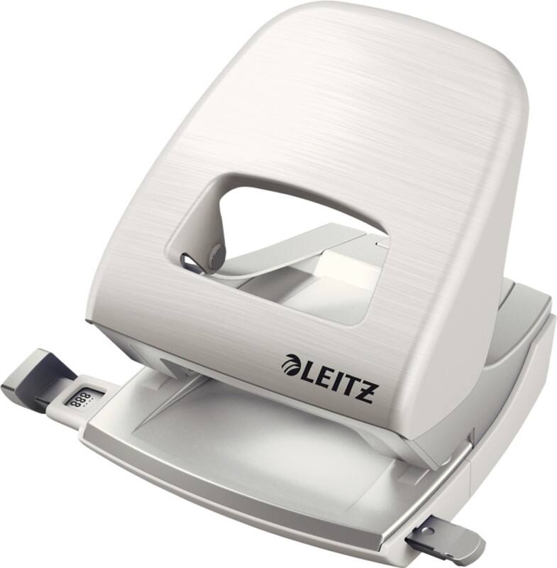 Leitz NeXXt Style 2 Löcher Locher Metall 30 Blatt 5006 Weiss