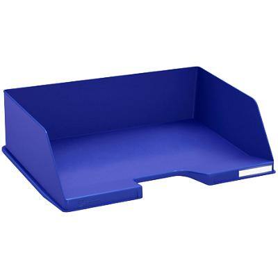 Corbeille à courrier Exacompta Maxi Combo Polystyrène Bleu A4 800 feuilles 36,5 x 25,5 x 10,3 cm