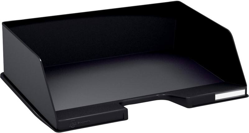 Corbeille courrier Exacompta Maxi-Combo Landscape Polystyrène Noir A4 36,5 x 25,5 x 10,3 cm