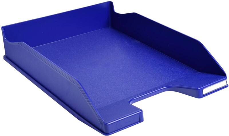 Corbeille à courrier Exacompta Classic PS Bleu A4 25,5 x 34,7 x 6,5 cm