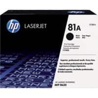 Toner HP D'origine 81A Noir CF281A
