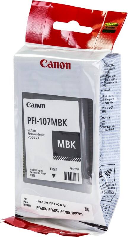 Canon PFI-107MBK Original Tintenpatrone Matt Schwarz