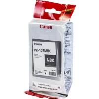 Cartouche jet d’encre Canon PFI-107MBK MBK D'origine Noir mat