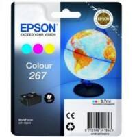 Cartouche jet d'encre Epson 267 D'origine C13T26704010 Cyan, jaune, magenta
