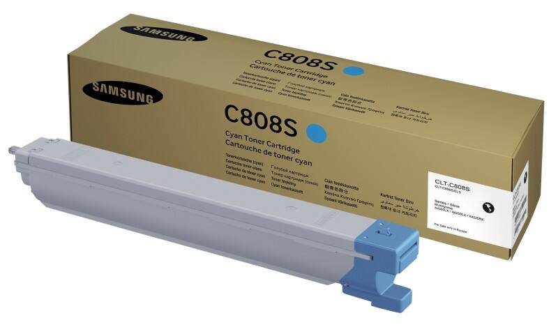 Toner CLT-C808S D'origine Samsung Cyan