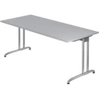 Bureau Hacmerbacher VBS19/5 Gris 180 x 80 x 72 cm