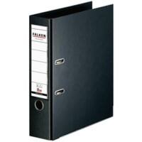 Falken Chromocolor Breit Ordner A4 80 mm Schwarz 2 Ringe 11285400 Kunststoff