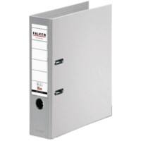 Falken Chromocolor Breit Ordner A4 80 mm Grau 2 Ringe Kunststoff