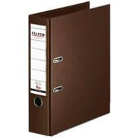 Classeur à levier Falken S80 A4 80 mm Brun 2 anneaux
