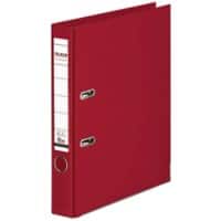 Falken Chromocolor Schmal Ordner A4 50 mm Burgunder 2 Ringe S50 Kunststoff