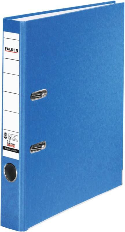 Falken Ordner Schmal A4 50 mm Blau 2 Ringe 11286317 Kunststoff