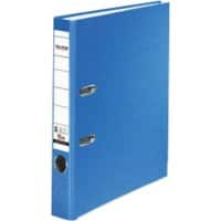 Classeur à levier Falken A4 50 mm Bleu 2 anneaux 11286317 Carton, PP (Polypropylène)