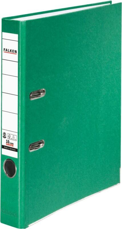 Classeur à levier Falken Étroit A4 50 mm Vert 2 Anneaux 11286325 Plastique