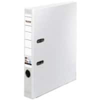 Falken Recycolor Schmal Ordner A4 50 mm Weiß 2 Ringe 11286341 Kunststoff Hochformat