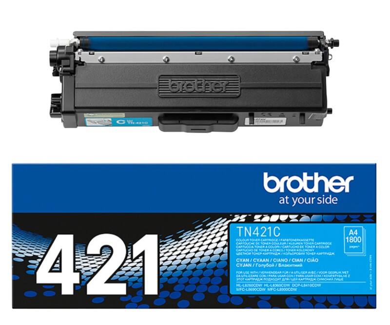 Toner Brother TN-421C D'origine Cyan