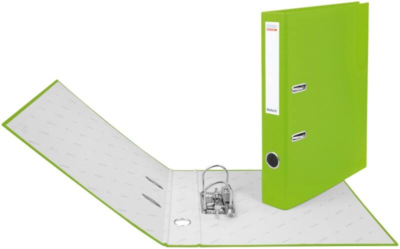 Classeur à levier Biella Étroit Dinocolor A4 40 mm Vert clair 2 Anneaux 10341431U Plastique
