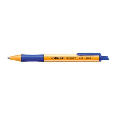 STABILO Pointball Kugelschreiber Blau Mittel 0,5 mm Nachfüllbar