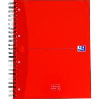OXFORD Office Essentials A4+ Spiralbindung Farbig sortiert Pappcover Europäisches Notizbuch liniert 120 Blatt