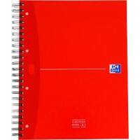 OXFORD Office Essentials Notebook DIN A4+ Liniert Spiralbindung Karton Farbig sortiert Perforiert 240 Seiten 120 Blatt