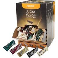 Hellma Weiß Zucker Lucky "Hot Cup" 500 Stück à 4.5 g
