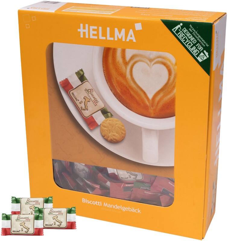 Hellma Biscotti Mandelgebäck 250 Stück à 2.3 g