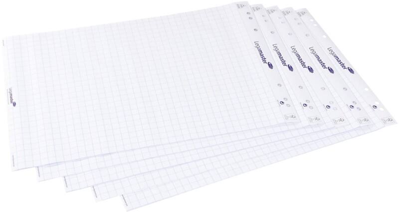 Bloc pour chevalet de conférence Legamaster Quadrillé Euro 80 g/m² 5 Unités de 20 Feuilles 