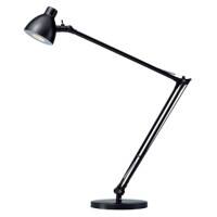 Lampe de bureau Hansa Valencia Autoportant LED Noir 620 x 800 mm