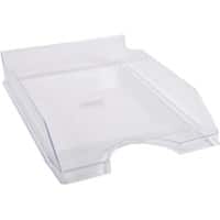 Corbeille à courrier Office Depot 1026-X-OD-23 Polystyrène Transparent A4 400 Feuilles 25,5 x 34,8 x 6,5 cm