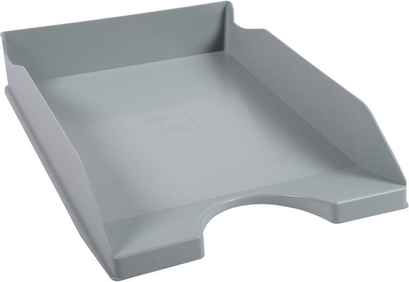 Corbeille à courrier Viking Polystyrène Gris A4 25,5 x 34,8 x 6,5 cm