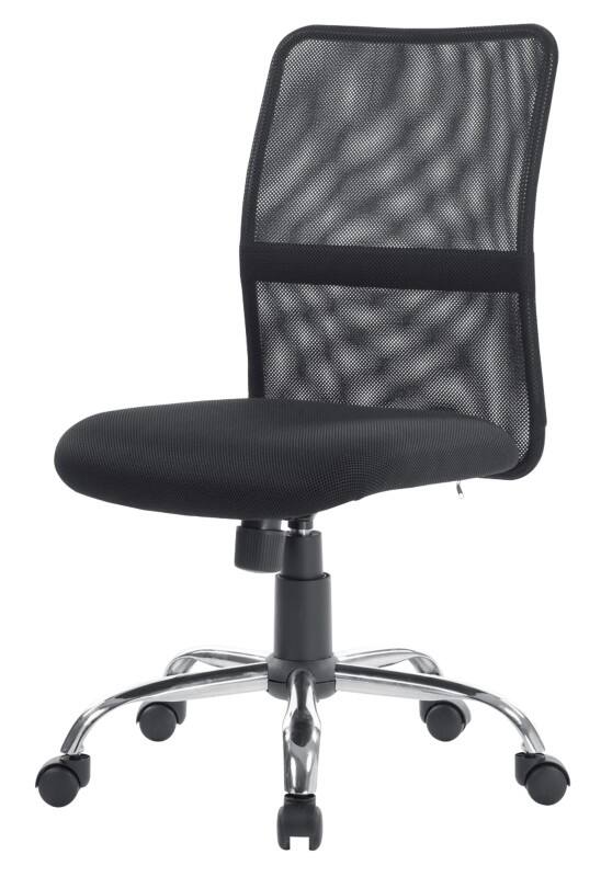 Siège de bureau Ness Viking Realspace Mécanisme d’inclinaison Tissu Sans accoudoirs Siège réglable en hauteur Noir 110 kg