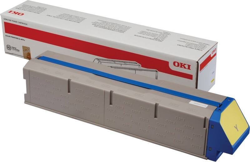 Toner 45536505 D'origine OKI Jaune