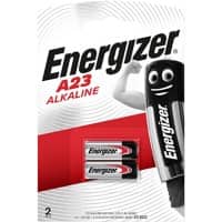 Piles Energizer E23A A23 8LR932 55mAh Alcaline 12V 2 Unités