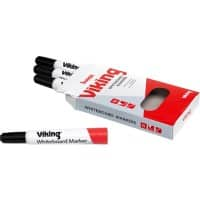 Viking WBM2.5 Whiteboard Marker Mittel Rundspitze Schwarz