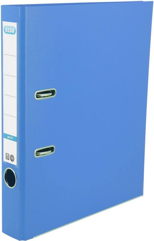 ELBA Smart Pro+ Schmal Ordner A4 50 mm Hellblau 2 Ringe Kunststoff