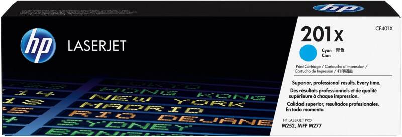 HP 201X Original Tonerkartusche CF401X Cyan