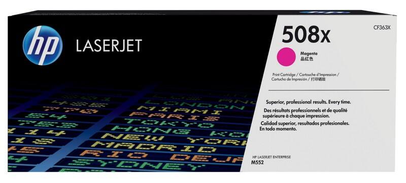 Toner HP 508X D'origine CF363XC Magenta