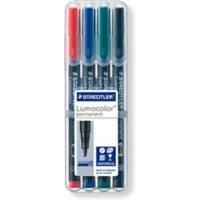 Marqueur pour tableau blanc STAEDTLER 341 Assortiment Ogive 97% Recyclé 4 Unités