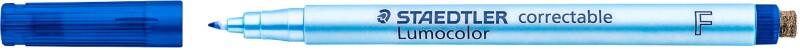 STAEDTLER Lumocolour Marker Faserspitze Blau