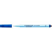 STAEDTLER Lumocolour Marker Faserspitze Blau
