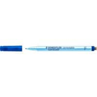 STAEDTLER Lumocolour Marker Faserspitze Blau