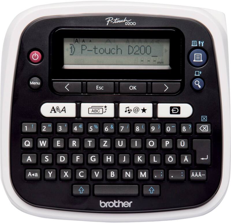 Imprimante d’étiquettes Brother P-Touch PT-D200BW QWERTZ